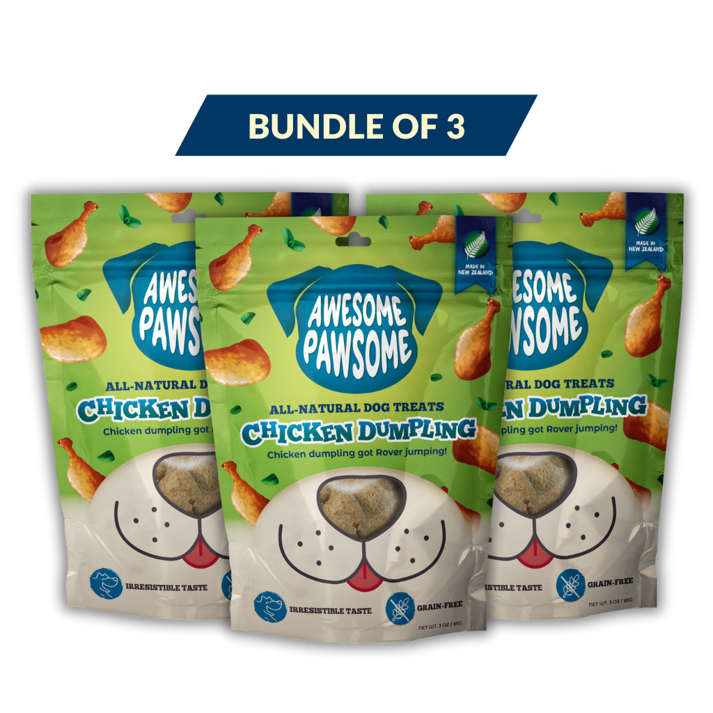 [Bundle Item] Awesome Pawsome Chicken Dumpling Bundle of 3