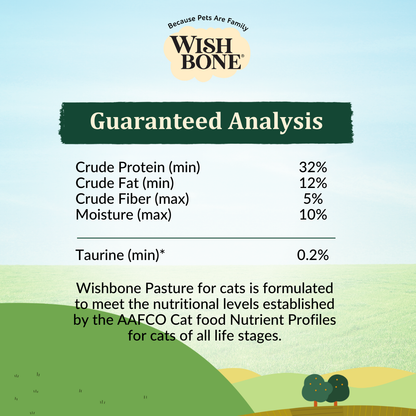 Wishbone Pasture for Cats - New Zealand Lamb 1.8kg, 4.5kg