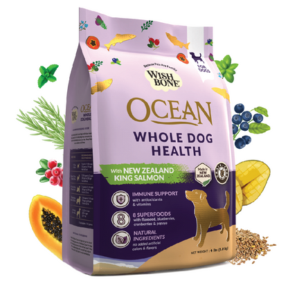 [Dog Starter Kit] Wishbone Ocean for Dogs - New Zealand King Salmon 500g