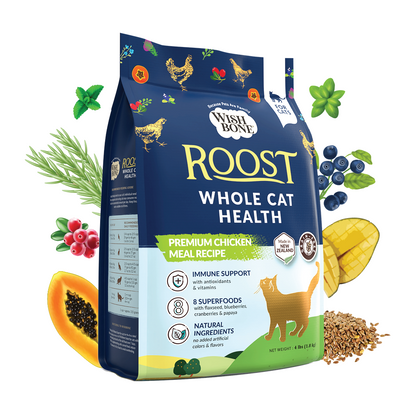 Wishbone Roost for Cats - New Zealand Chicken 1.8kg, 4.5kg