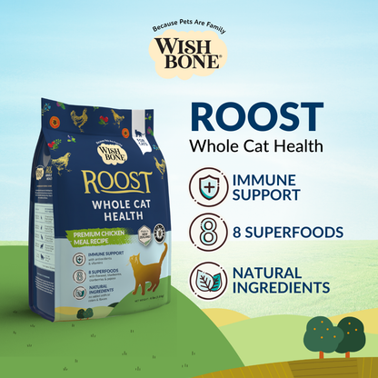 [Cat Starter Kit] Wishbone Roost for Cats - New Zealand Chicken - 500g