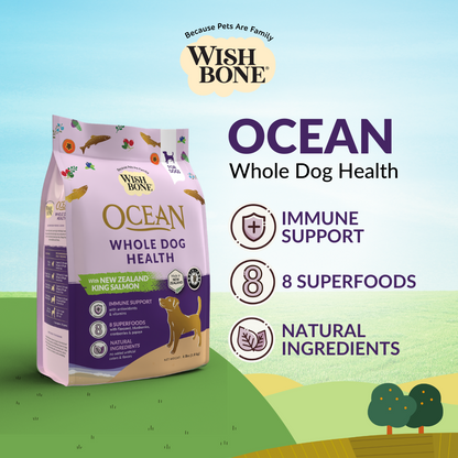 [Dog Starter Kit] Wishbone Ocean for Dogs - New Zealand King Salmon 500g