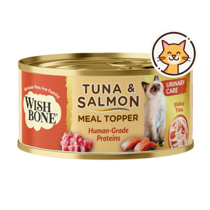 Wishbone Tuna & Salmon - Cat Urinary Care Topper in Cans - 85g