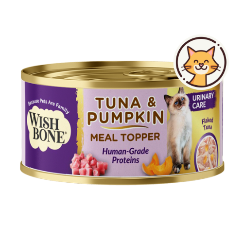 Wishbone Tuna & Pumpkin - Cat Urinary Care Topper in Cans - 85g