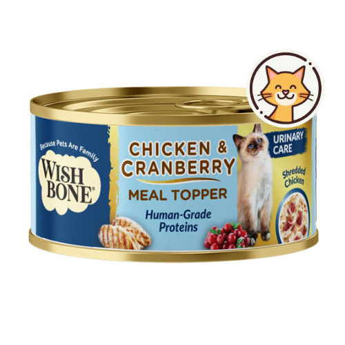 Wishbone Chicken & Cranberry - Cat Urinary Care Topper in Cans - 85g