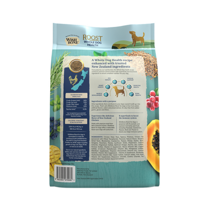 Wishbone Roost for Dogs - New Zealand Chicken 1.8kg, 9kg