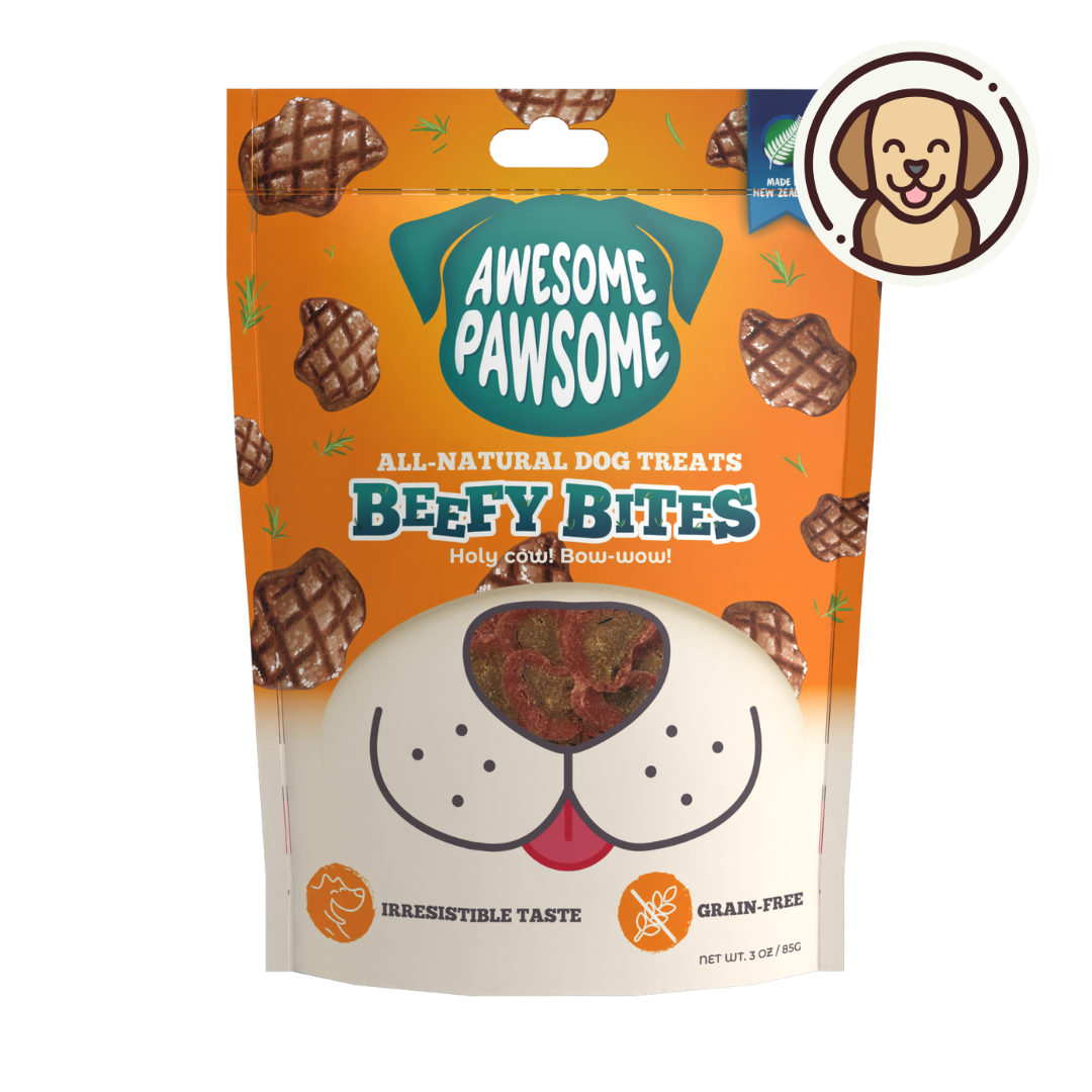 Awesome Pawsome - Beefy Bites - 85g