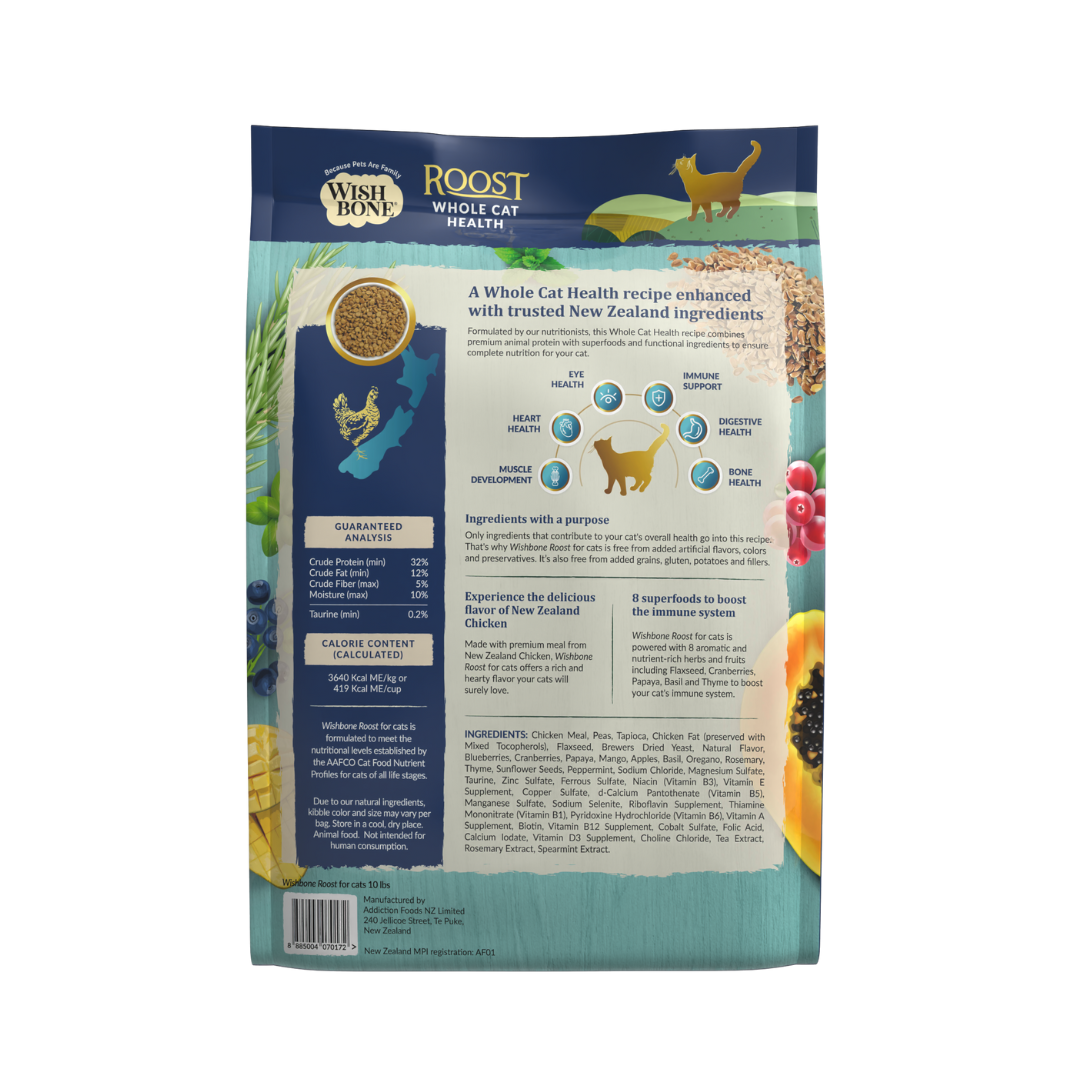 [Cat Super Feed Bundle] Wishbone Dry Cat Food + Freeze-Dried Raw Topper