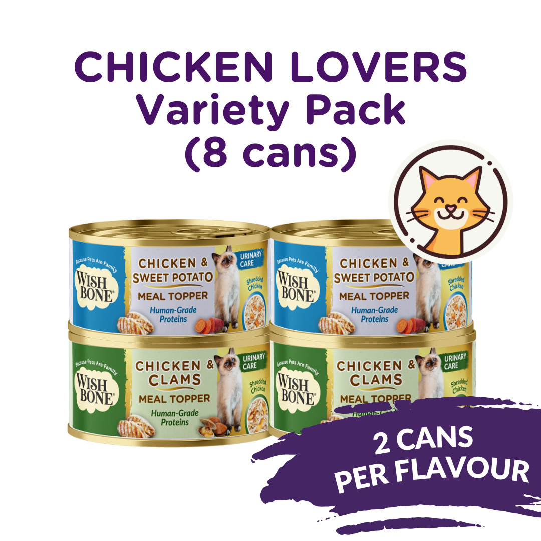 Cat meal topper 85g cans