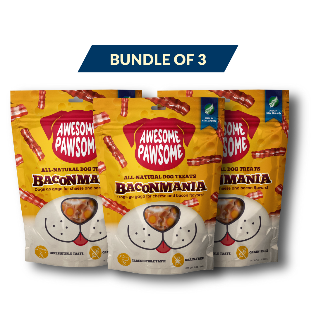 [Bundle Item] Awesome Pawsome Baconmania Bundle of 3