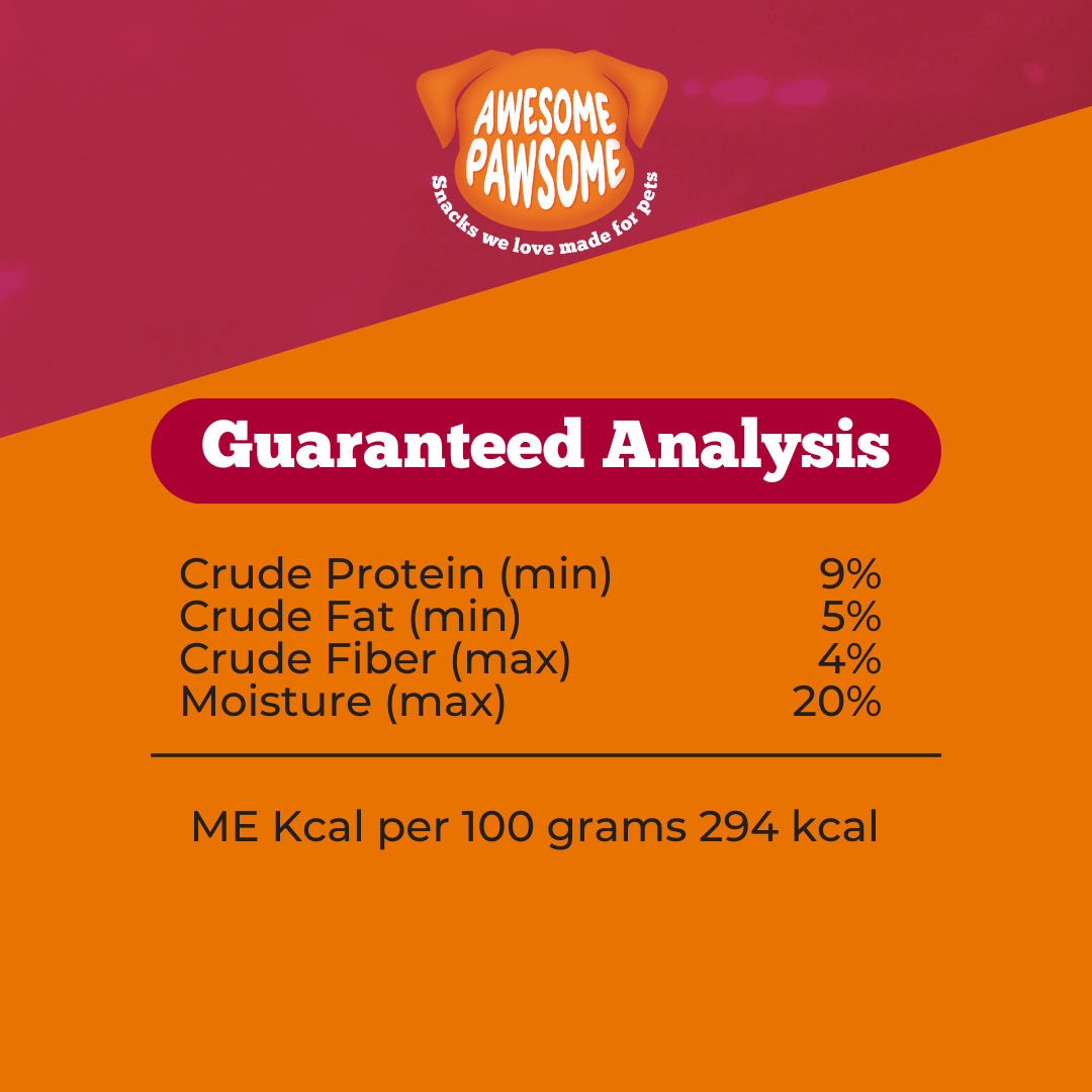 Awesome Pawsome Peanut Butter and Cranberry 85g