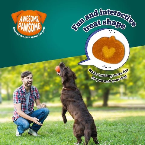Awesome Pawsome All Natural Dog Treats Super Pumpkin