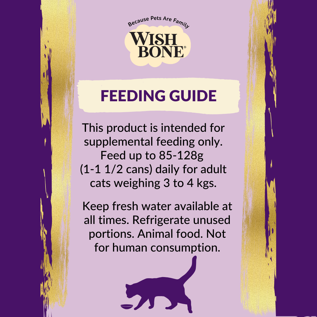 [Cat Ultimate Feed Bundle] Wishbone Dry Cat Food 1.8kg + Urinary Cat Topper in Cans 12 x 85g