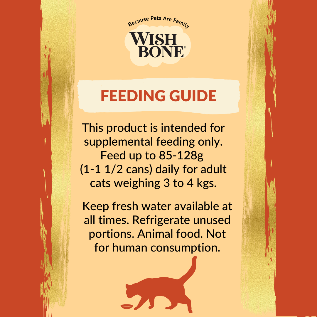 Wishbone Tuna & Salmon - Cat Urinary Care Topper in Cans - 85g