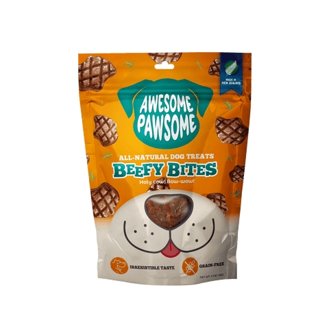 Awesome Pawsome All Natural Dog Treats Beefy Bites
