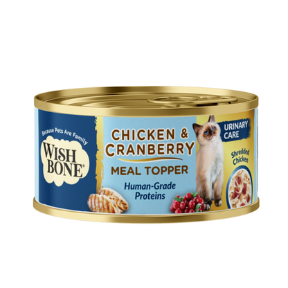 Wishbone Chicken & Cranberry - Cat Urinary Care Topper in Cans - 85g