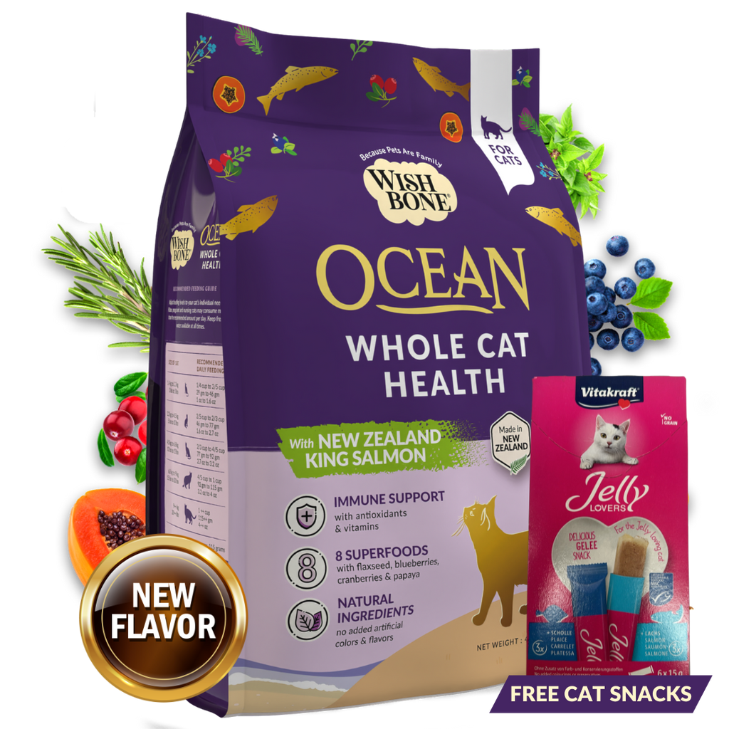 Wishbone Ocean New Zealand King Salmon Gluten Free Grain Free
