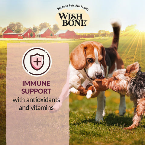 Wishbone Graze New Zealand Beef and Lamb, Gluten Free, Grain Free Dry Dog Food for Overall Pet Health