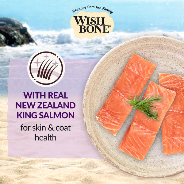 [Starter Kit] Wishbone Ocean New Zealand King Salmon, Gluten Free, Grain Free Dry Dog Food for Overall Pet Health 500g
