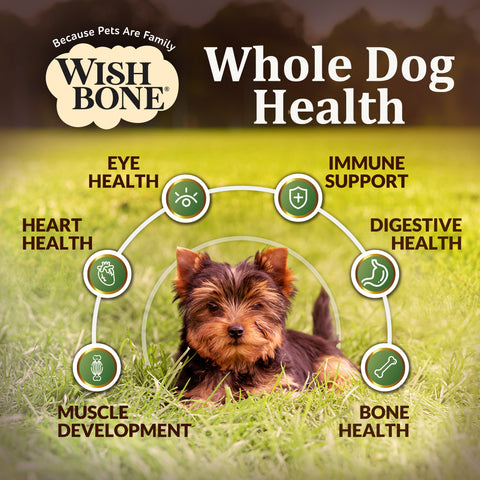 Wishbone Pasture New Zealand Lamb, Gluten Free, Grain Free Dry Dog Food for Overall Pet Health