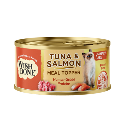 Wishbone Tuna & Salmon - Cat Urinary Care Topper in Cans - 85g