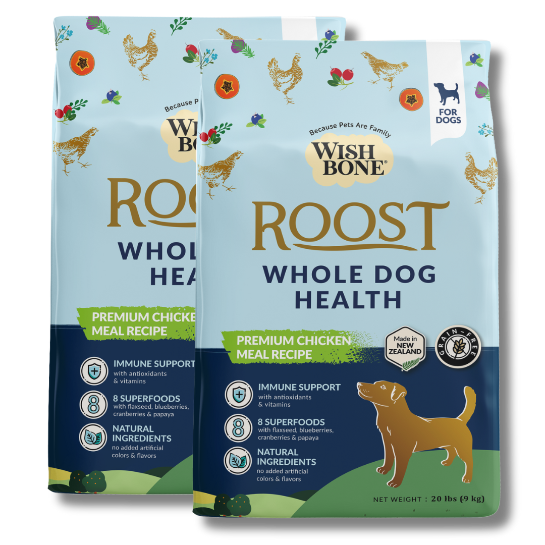 Wishbone Roost for Dogs - New Zealand Chicken 1.8kg, 9kg