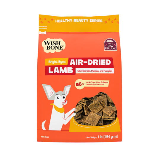 Wishbone Air-Dried Lamb Dog Food 454g