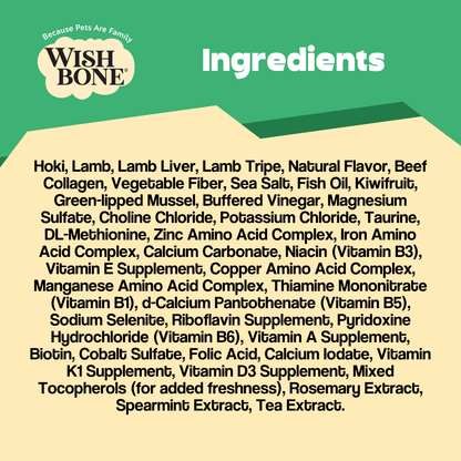 Wishbone Air-Dried Ocean Fish & Lamb Dog Food 454g