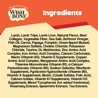 Wishbone Air-Dried Lamb Dog Food 454g