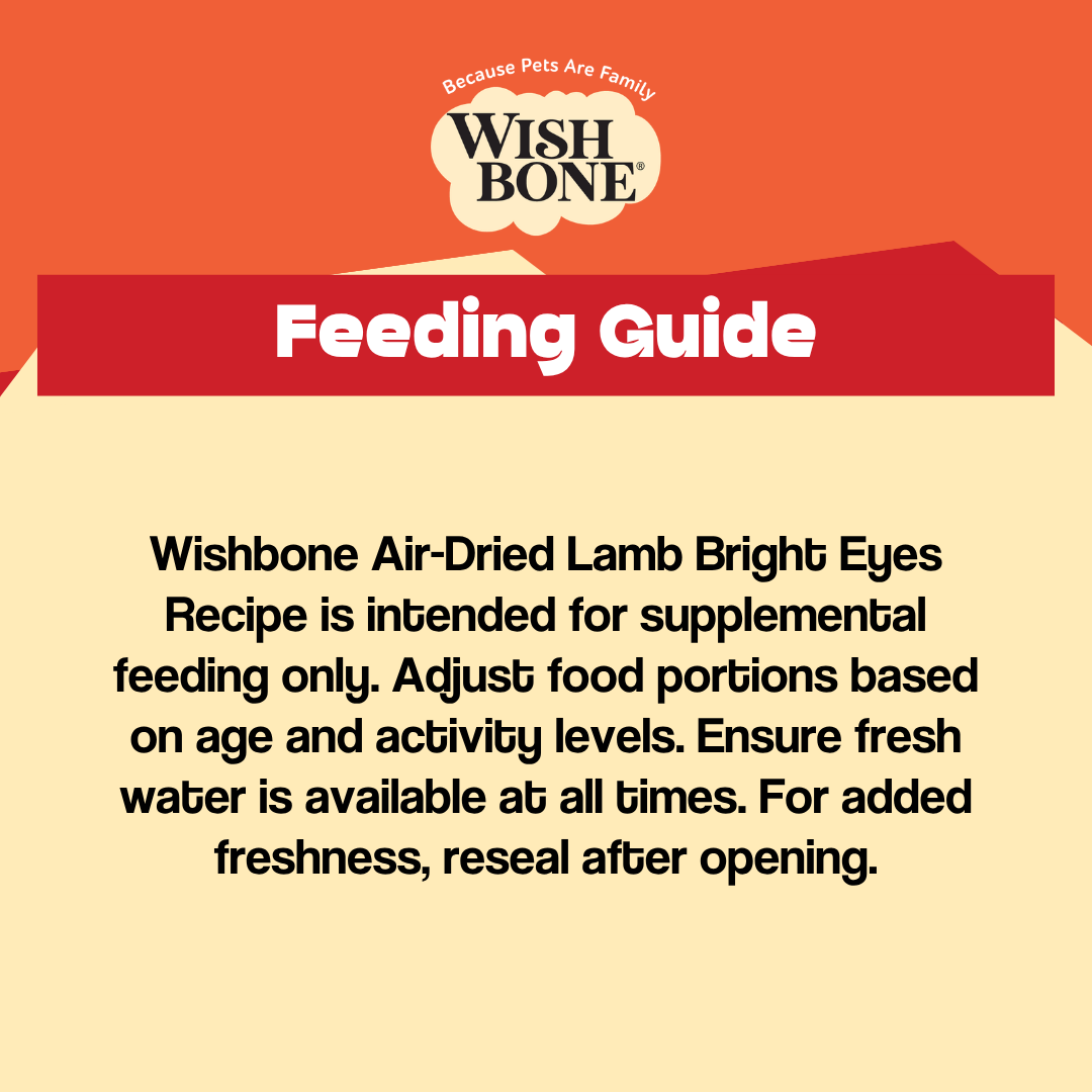 Wishbone Air-Dried Lamb Dog Food 454g