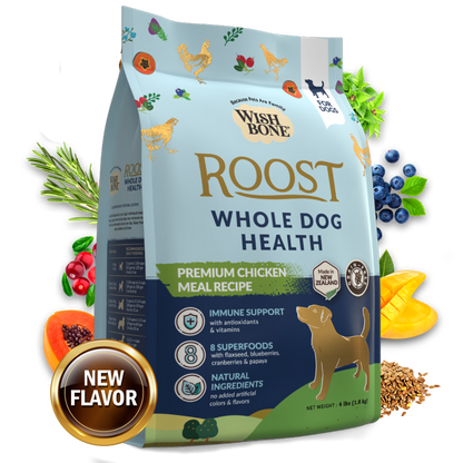 Wishbone Roost for Dogs - New Zealand Chicken 1.8kg, 9kg