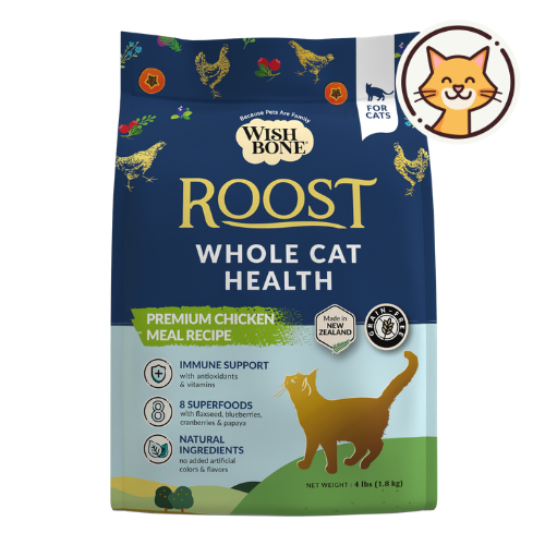 Wishbone Roost for Cats - New Zealand Chicken 1.8kg, 4.5kg