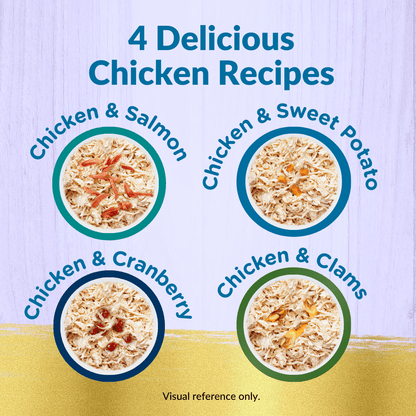 [Bundle Series] Wishbone Chicken Lovers Variety Pack - Cat Urinary Care Topper in Cans 85g - Wishbone Pet Foods NZ