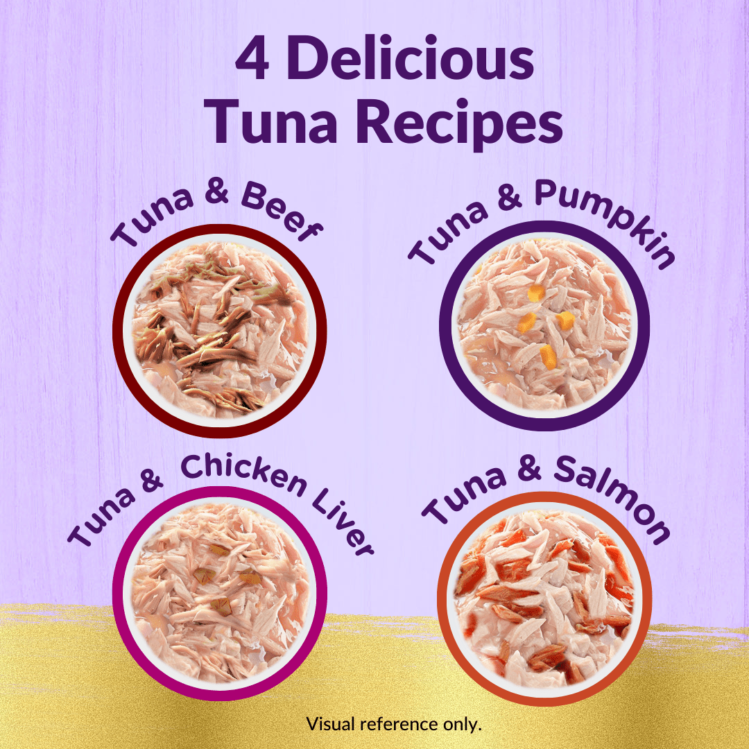 [Bundle Series] Wishbone Tuna Lovers Variety Pack - Cat Urinary Care Topper in Cans 85g - Wishbone Pet Foods NZ