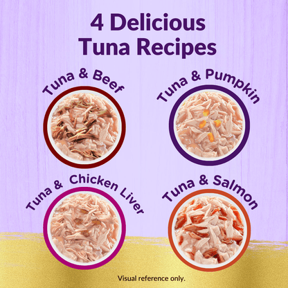 [Bundle Series] Wishbone Tuna Lovers Variety Pack - Cat Urinary Care Topper in Cans 85g - Wishbone Pet Foods NZ