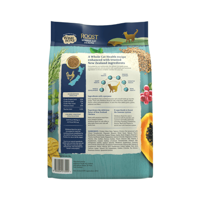 Wishbone Roost dry cat food bag