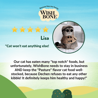 [Cat Trial Pack] Wishbone Pasture New Zealand Lamb Dry Cat Food - Wishbone Pet Foods NZ