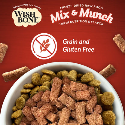 Wishbone Beef & Venison Freeze-Dried Raw Topper for Cats - 350g