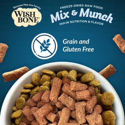 Wishbone Chicken & Rabbit Freeze-Dried Topper for Cats - 350g