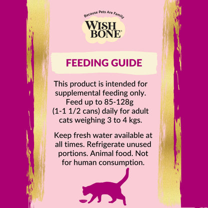 Wishbone Tuna & Beef - Cat Urinary Care Topper in Cans 85g
