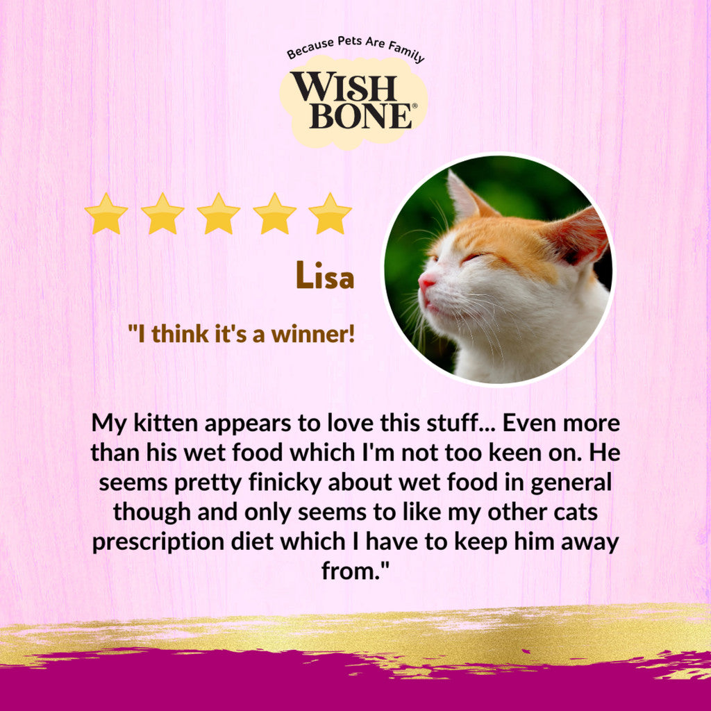Wishbone Tuna & Beef - Cat Urinary Care Topper in Cans 85g