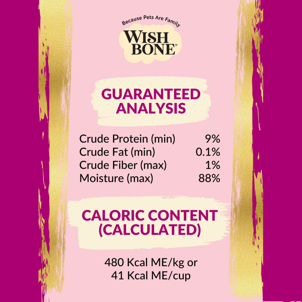 Wishbone Tuna & Beef - Cat Urinary Care Topper in Cans 85g