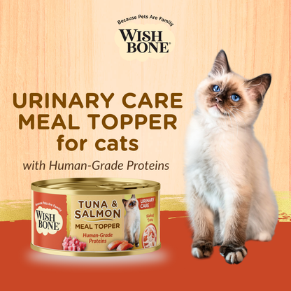 Wishbone Tuna & Salmon - Cat Urinary Care Topper in Cans - 85g