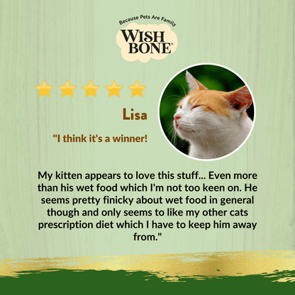 Wishbone Chicken & Clams - Cat Urinary Care Topper in Cans 85g - Wishbone Pet Foods NZ