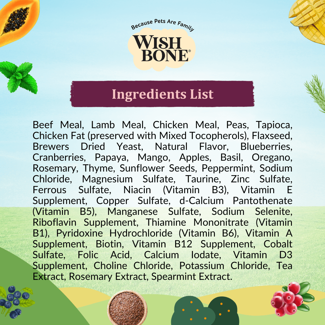 Wishbone Graze for Cats - New Zealand Beef and Lamb 1.8kg, 4.5kg - Wishbone Pet Foods NZ