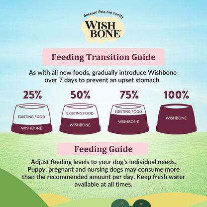 Wishbone Graze for Dogs - New Zealand Beef and Lamb 1.8kg, 9kg - Wishbone Pet Foods NZ
